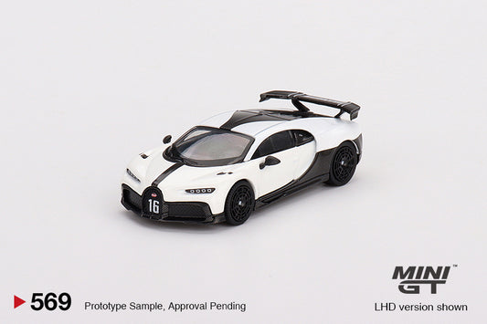 Preorder - September 2023 - 	 1/64 Bugatti Chiron, pur sport white
