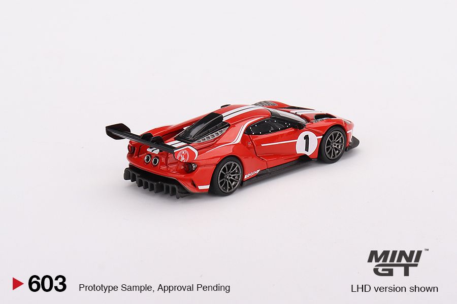 Preorder - October 2023 - 1/64 Ford GT MK II #013, rosso alpha