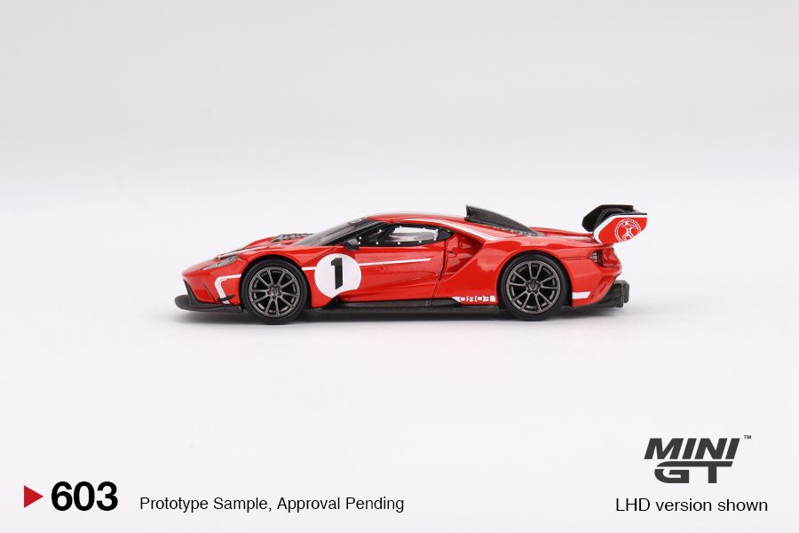 Preorder - October 2023 - 1/64 Ford GT MK II #013, rosso alpha