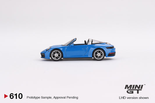 Preorder - October 2023 -  1/64 Porsche 911 Targa 4S, shark blue