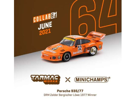 1/64 Porsche 935/77 #52 Winner DRM Zolder Bergischer Lowe 1977, orange