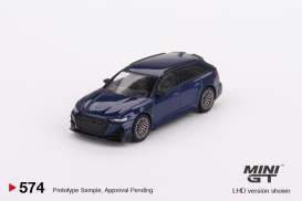 Preorder - September 2023 - 1/64 Audi ABT RS6-R, blue metalli