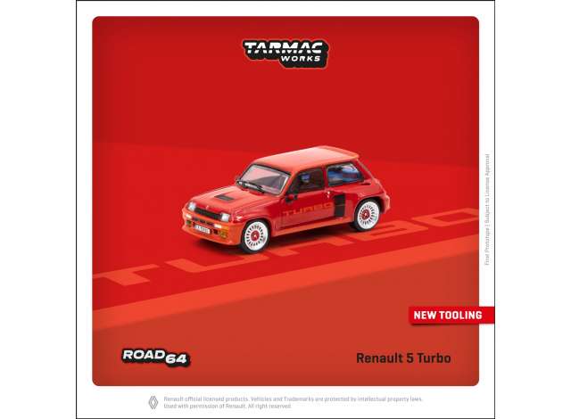 Preorder - November 2023 - 1/64 Renault 5 Turbo, red