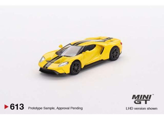 Preorder - November 2023 - 1/64 Ford GT, triple yellow