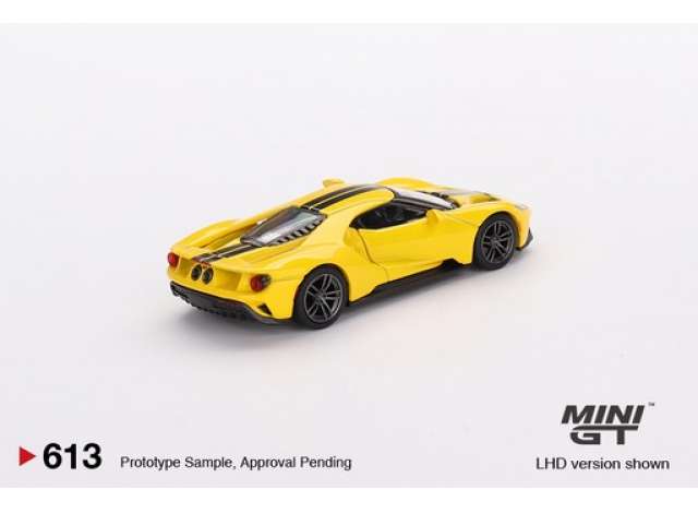 Preorder - November 2023 - 1/64 Ford GT, triple yellow