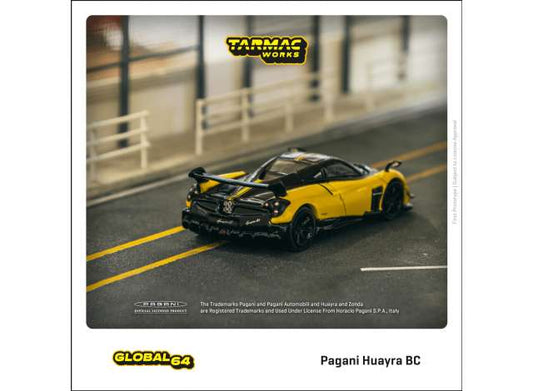 Preorder - February 2024 - 	1/64 Pagani Huayra BC, giallo Limone