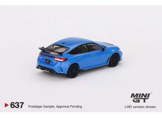 Preorder - November 2023 - 1/64 2023 Honda Civic Type R Boost, blue pearl