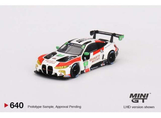 Preorder - November 2023 - 1/64 2023 BMW M4 GT3 #1 Paul Miller Racing IMSA Sebring 12 Hrs GTD Winner, white/red/black