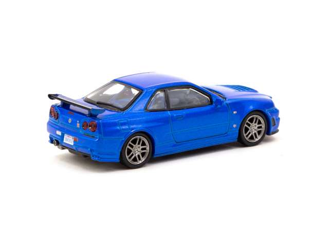 Preorder - October 2023 - 1/64 Nismo R34 GT-R Z-tune *FuelFest Tokyo*, blue