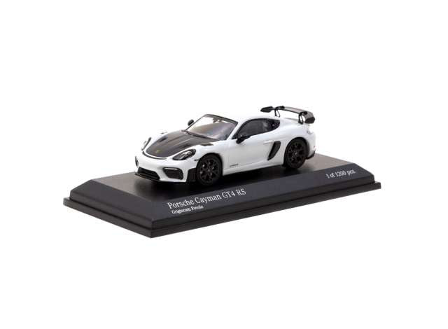 Preorder - October 2023 - 1/64 Porsche Cayman GT4 RS Grigiocam Povolo, white