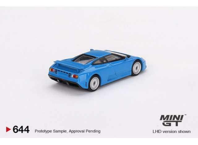 Preorder - May 2024 - 1/64 Bugatti EB 110 GT, blue bugatti