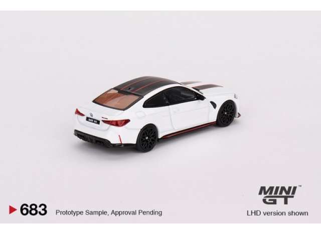 Preorder April 2024 - 1/64 BMW M4 CSL, alpine white