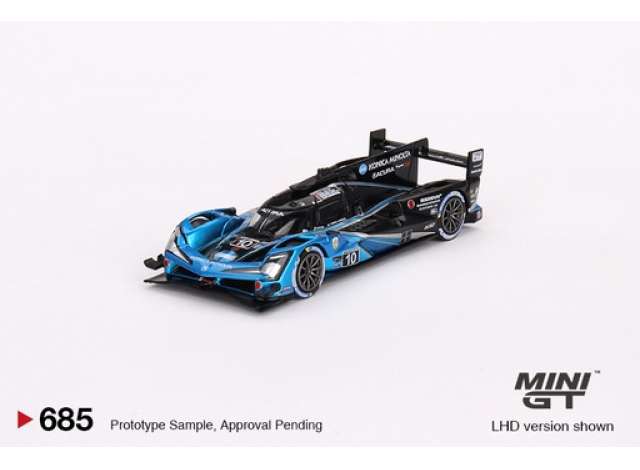 Preorder April2024 - 1/64 2023 Acura ARX 06 #10 Konica Minolta IMSA Daytona 24 hrs, blue/black