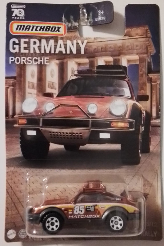 Matchbox - Best of Germany - 1985 Porsche 911 Rally