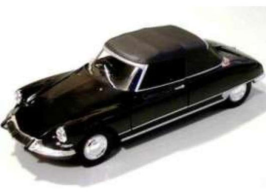 1/24 Citroen DS 19 Cabriolet with closed softtop, black