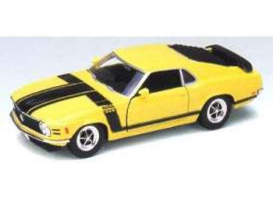 1/24 1970 Ford Mustang Boss 302, yellow