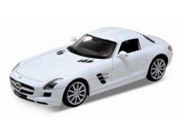 1/24 2010 Mercedes Benz SLS AMG, white