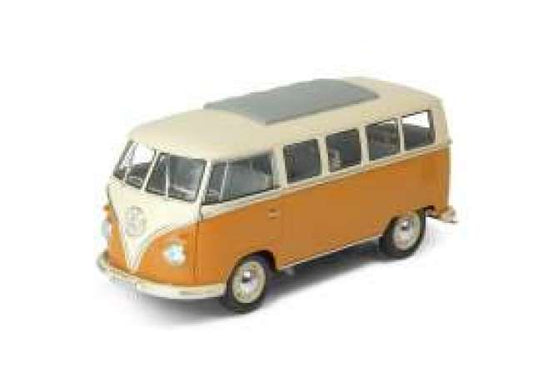 1/24 1962 Volkswagen classical bus, yellow/white