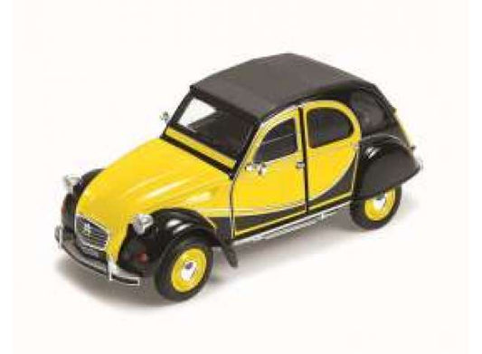 1/24 1982 Citroen Charleston 2CV, yellow/black