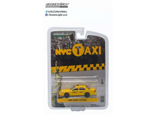 1/64 2011 Ford Crown Victoria New York Taxi, yellow