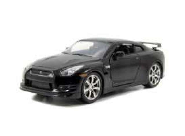 1/24 2009 Nissan GTR (R35), black