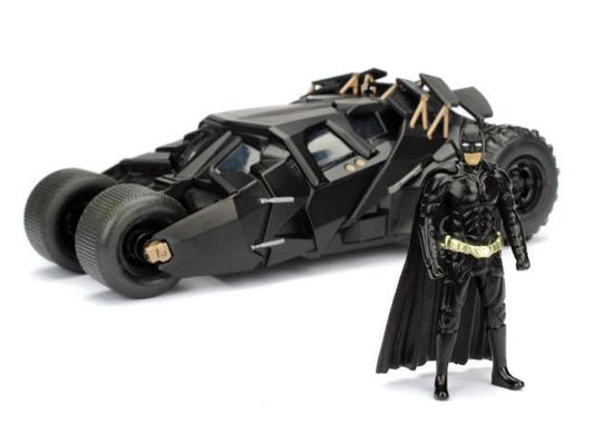 1/24 2008 Batmobile *The Dark Knight*, black with Diecast Batman Figure