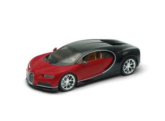 1/24 2017 Bugatti Chiron, red/black