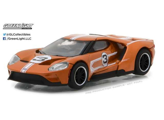 1/64 2017 Ford GT 1967 #3 Mario Andretti Ford GT40 Mk. IV Tribute *Ford GT Racing Heritage Series 1*