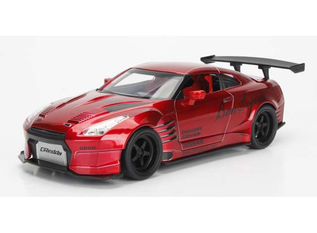 1/24 2009 Nissan GT-R (R35) Ben Sopra JDM Tuners, candy red