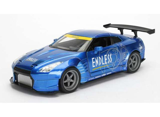 1/24 2009 Nissan GT-R (R35) Ben Sopra JDM Tuners, candy blue