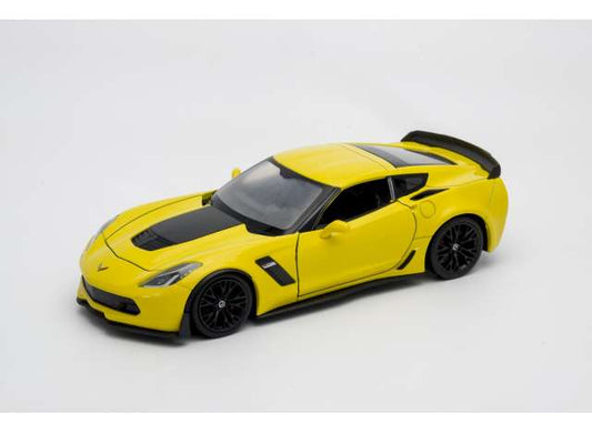 1/24 2017 Chevrolet Corvette Z06, yellow