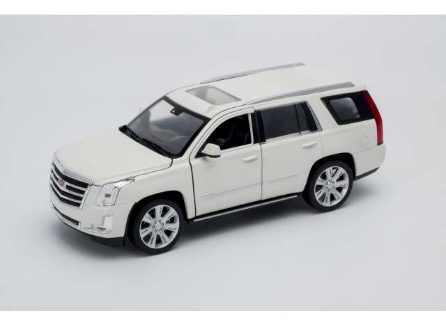 1/24 2017 Cadillac Escalade, white/cream