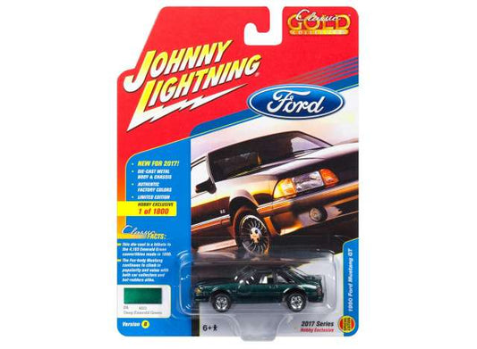 1/64 1990 Ford Mustang GT, green