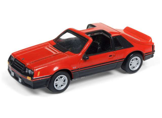 1/64 1982 Ford Mustang 5.0, red/black