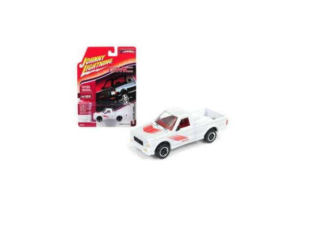 1/64 1991 GMC Syclone, gloss white with red graphics