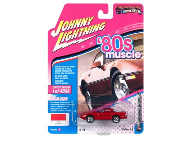 1/64 1988 Chevrolet Corvette, red