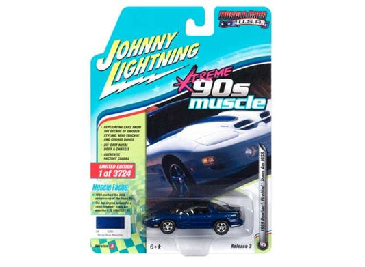 1/64 1999 Pontiac Firebird, blue