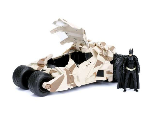 1/24 2008 The Dark Knight Batmobile with batman Figure, camouflage version