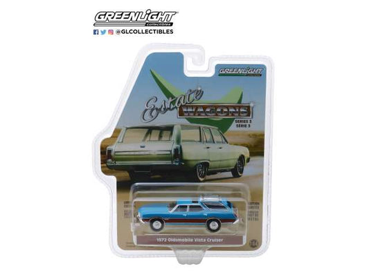 1/64 1970 Oldsmobile Vista Cruiser *Estate Wagon Series 3*, viking blue/ wood