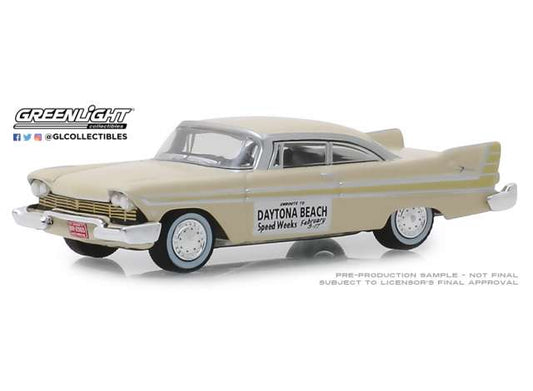 1/64 1957 Plymouth Fury Daytona Beach Speed Weeks February 3-17 *Hobby Exclusive*, beige