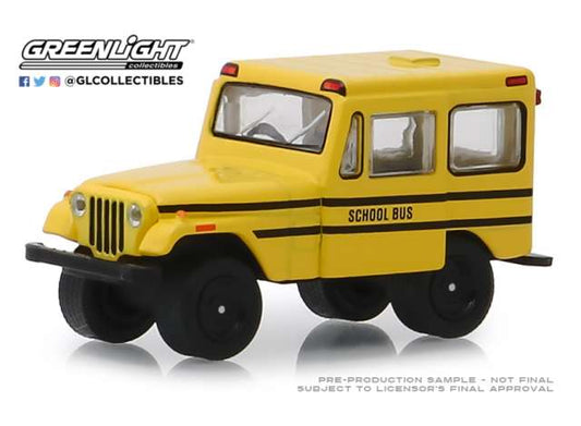 1/64 1974 Jeep DJ-5 School Bus *Hobby Exclusive*, yellow