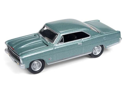 1/64 1966 Chevrolet Nova SS, green mist poly