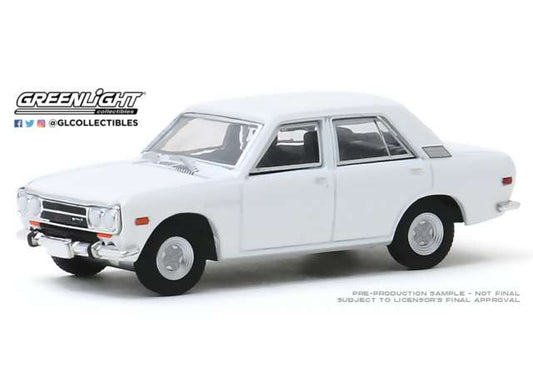 1/64 1972 Datsun 510 4-Door Sedan *Tokyo Torque Series 8*, white