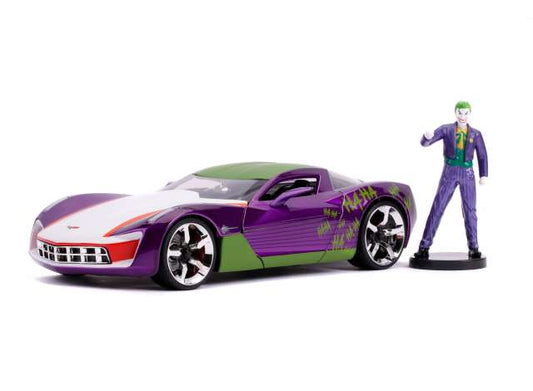 1/24 2009 Chevrolet Corvette Stingray with 2.75 inch Joker Figure