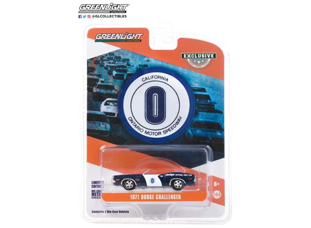 1/64 1971 Dodge Challenger Convertible Ontario Motor Speedway Dodge Official Pace Car