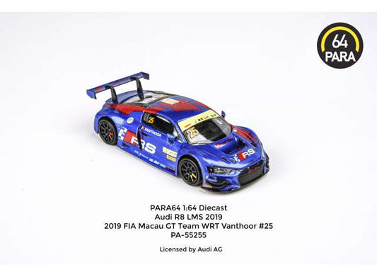 1/64 2019 Audi R8 LMS EVO #25 FIA Macau WRT van Thoor
