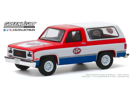 1/64 1990 GMC Jimmy STP *Blue Collar Collection Series 7*, red/white/blue