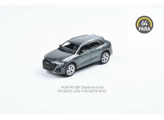 1/64 Audi RS Q8 *Right Hand Drive*, daytona grey