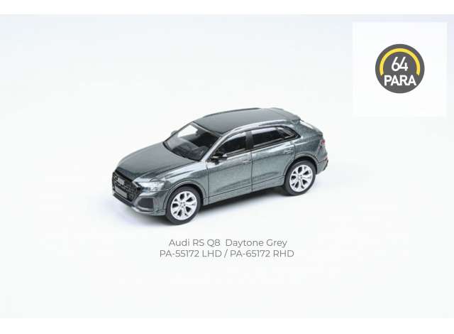 1/64 Audi RS Q8 *Left Hand Drive*, daytona grey