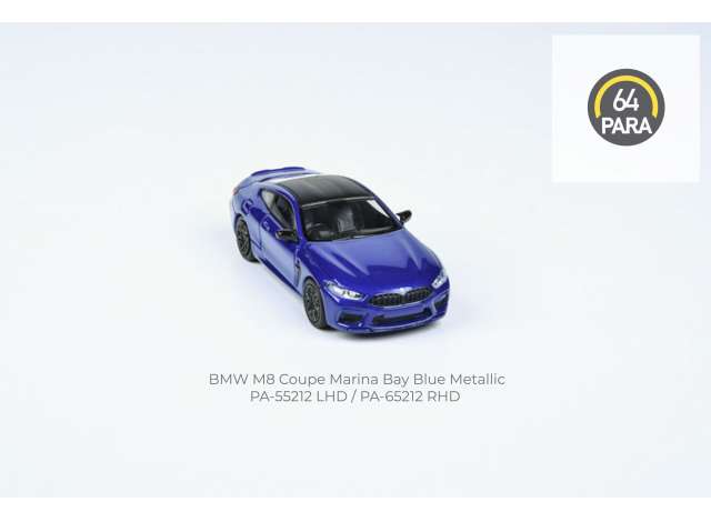 1/64 BMW M8 Coupe *Right Hand Drive*, blue